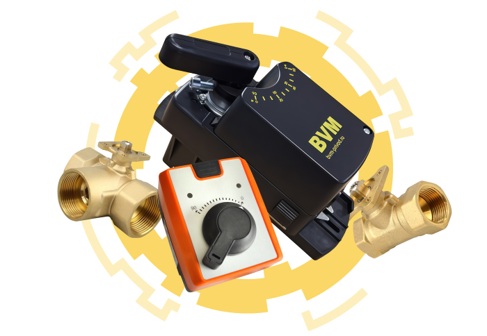 Клапаны с электроприводами