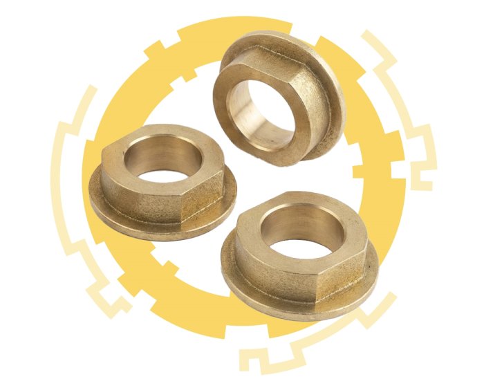 Втулки для установки оси в корпус воздушной заслонки